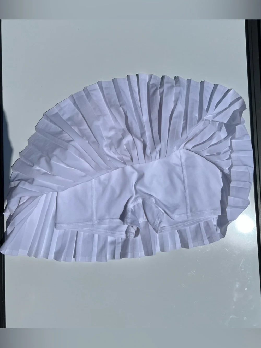 Alo Yoga Grand Slam Tennis Skirt White, Size XS